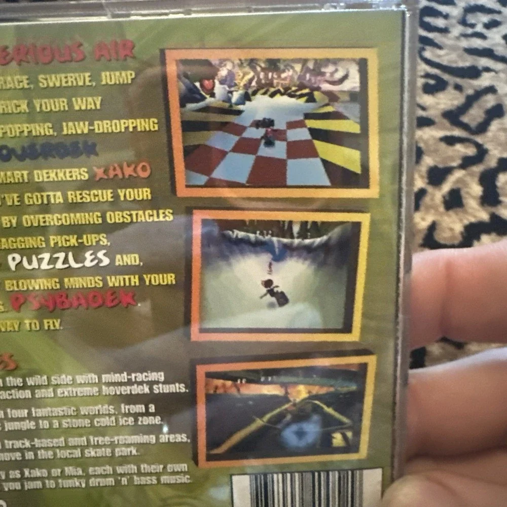 Psybadek Sony PlayStation 1 1998 Psygnosis PS1 Action Adventure SLUS-00730